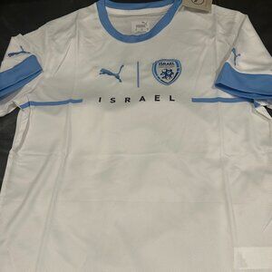 ISRAEL National Team Blue JERSEY Sz Men's M,L,XL or 2XL NWT by Puma